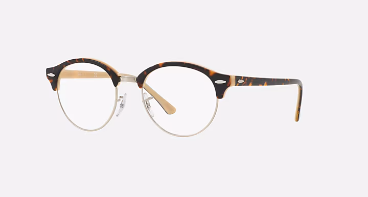 CLUBROUND OPTICS Eyeglasses with Havana Frame