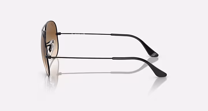 AVIATOR GRADIENT Sunglasses in Black and Brown