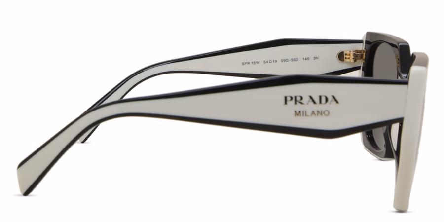PRADA Cat Eye Black Sunglasses