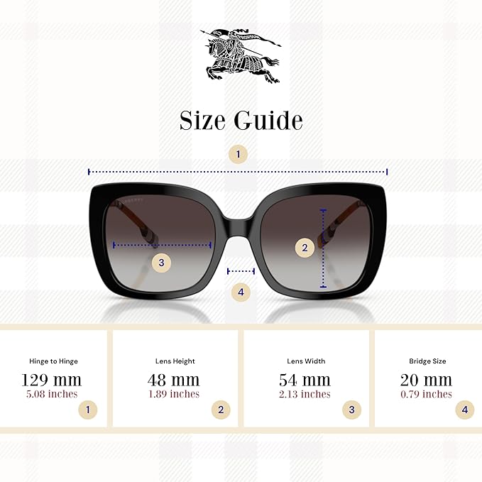 BURBERRY Square Sunglasses for Women
