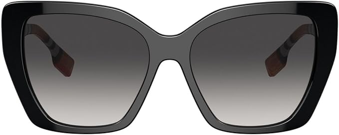 BURBERRY Sunglasses Tamsin Black Gradient Grey