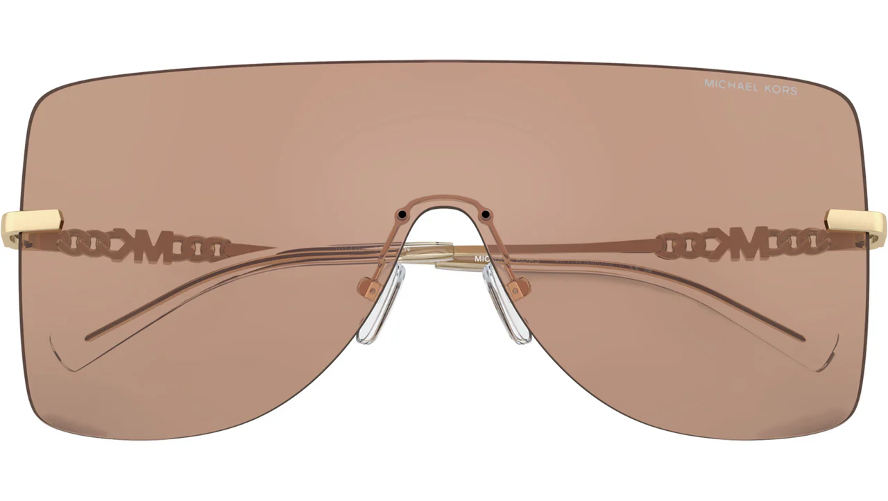 Michael Kors London Brown Solid Back Mirror | Sunglasses Woman