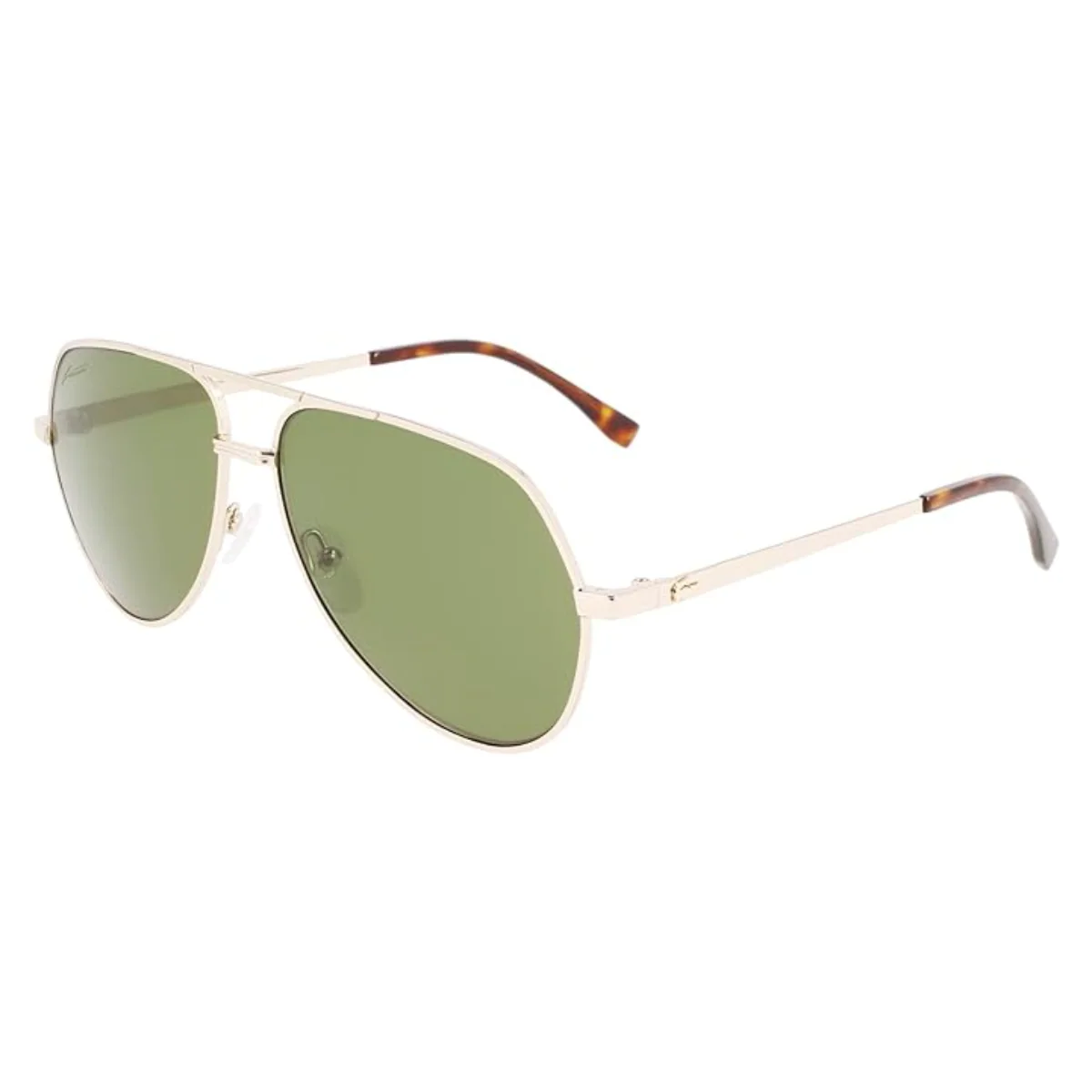 Lacoste Green Aviator Sunglasses