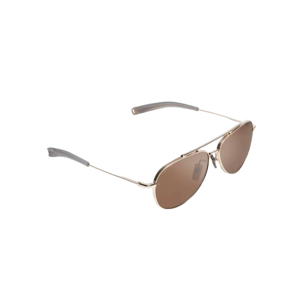 DITA brown UV Protected Aviator Sunglasses for Men