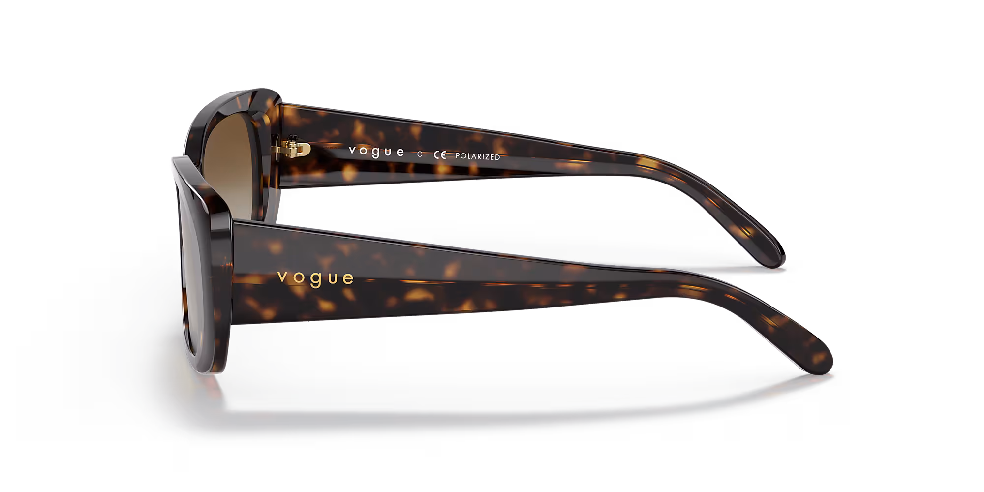 Vogue United States Dark Havana Sunglasses Women