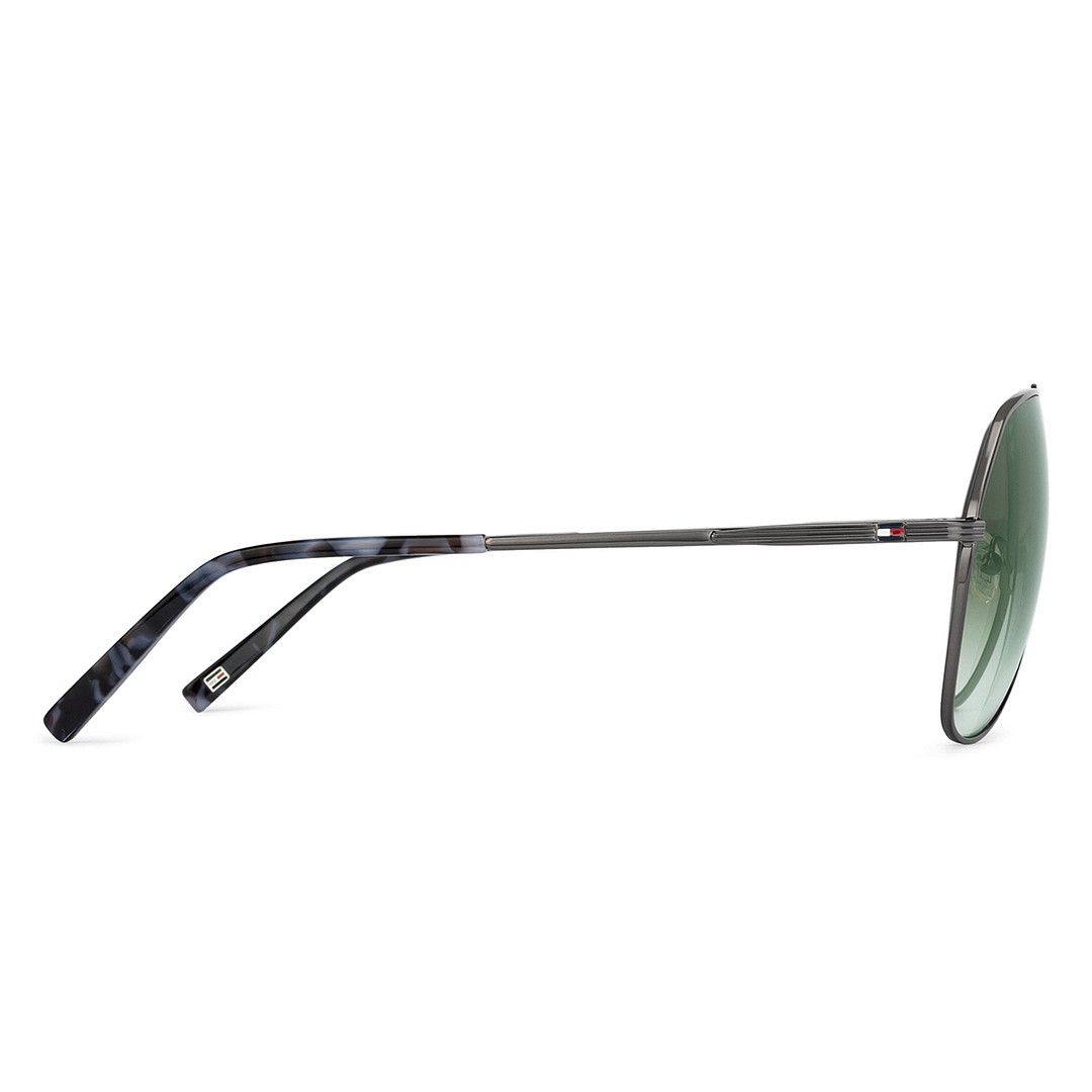 Tommy Hilfiger Gunmetal Full Rim Aviator
