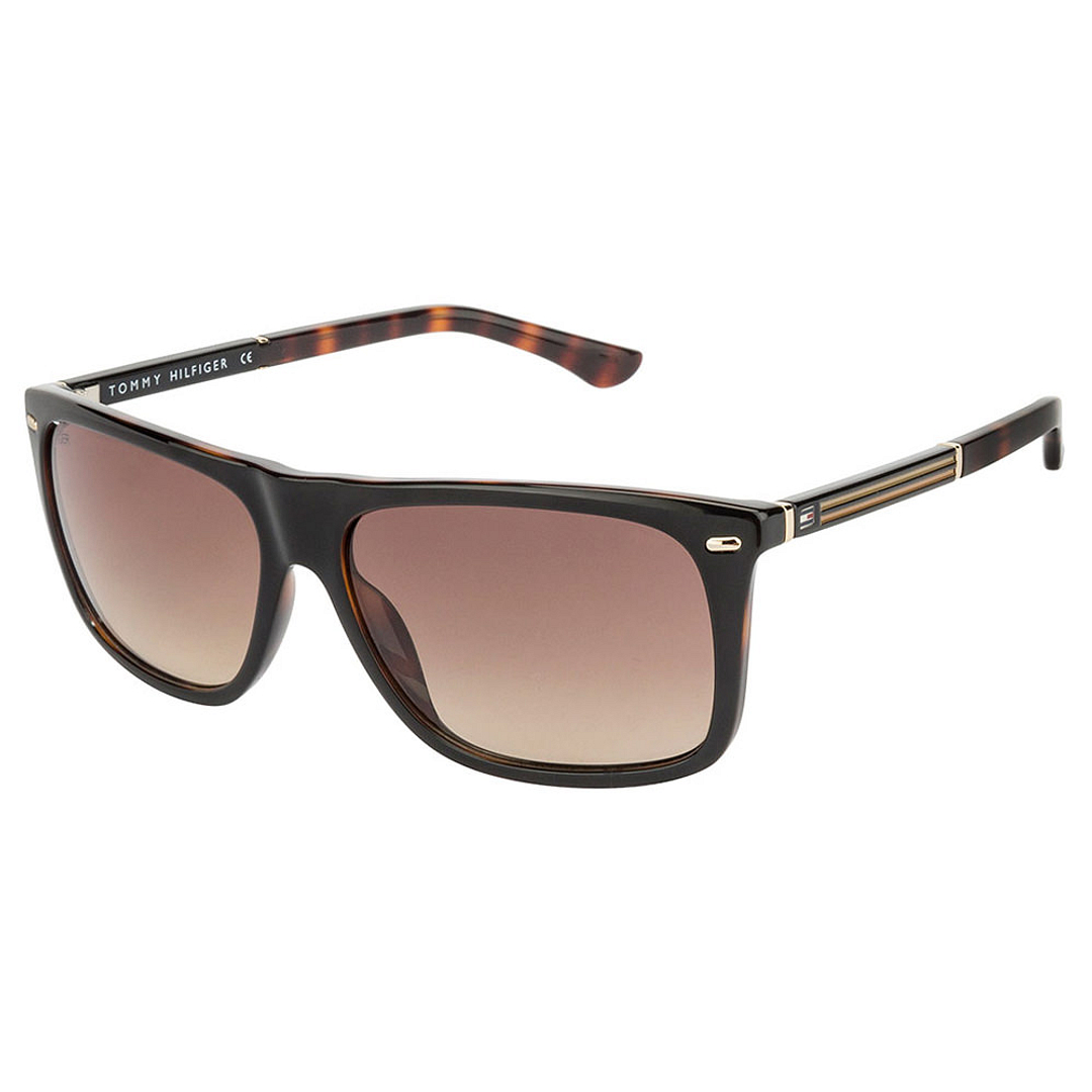 Tommy Hilfiger Black Full Rim Square