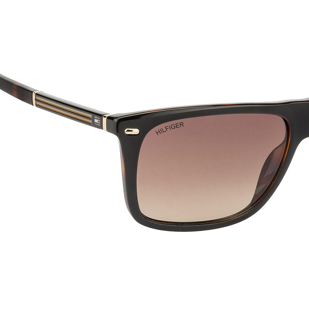 Tommy Hilfiger Black Full Rim Square