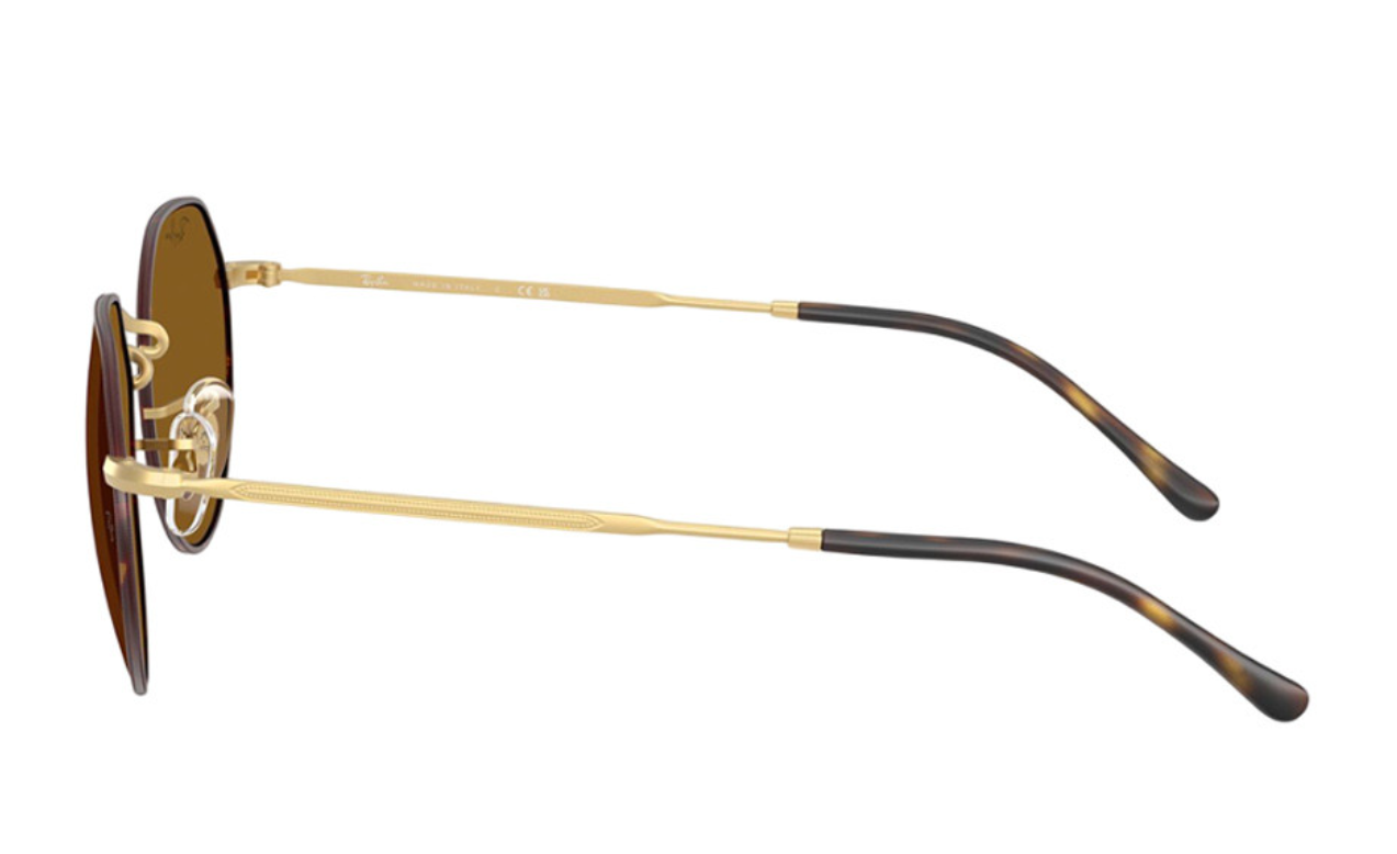 RAY-BAN Unisex UV Protected Brown Lens Irregular Sunglasses