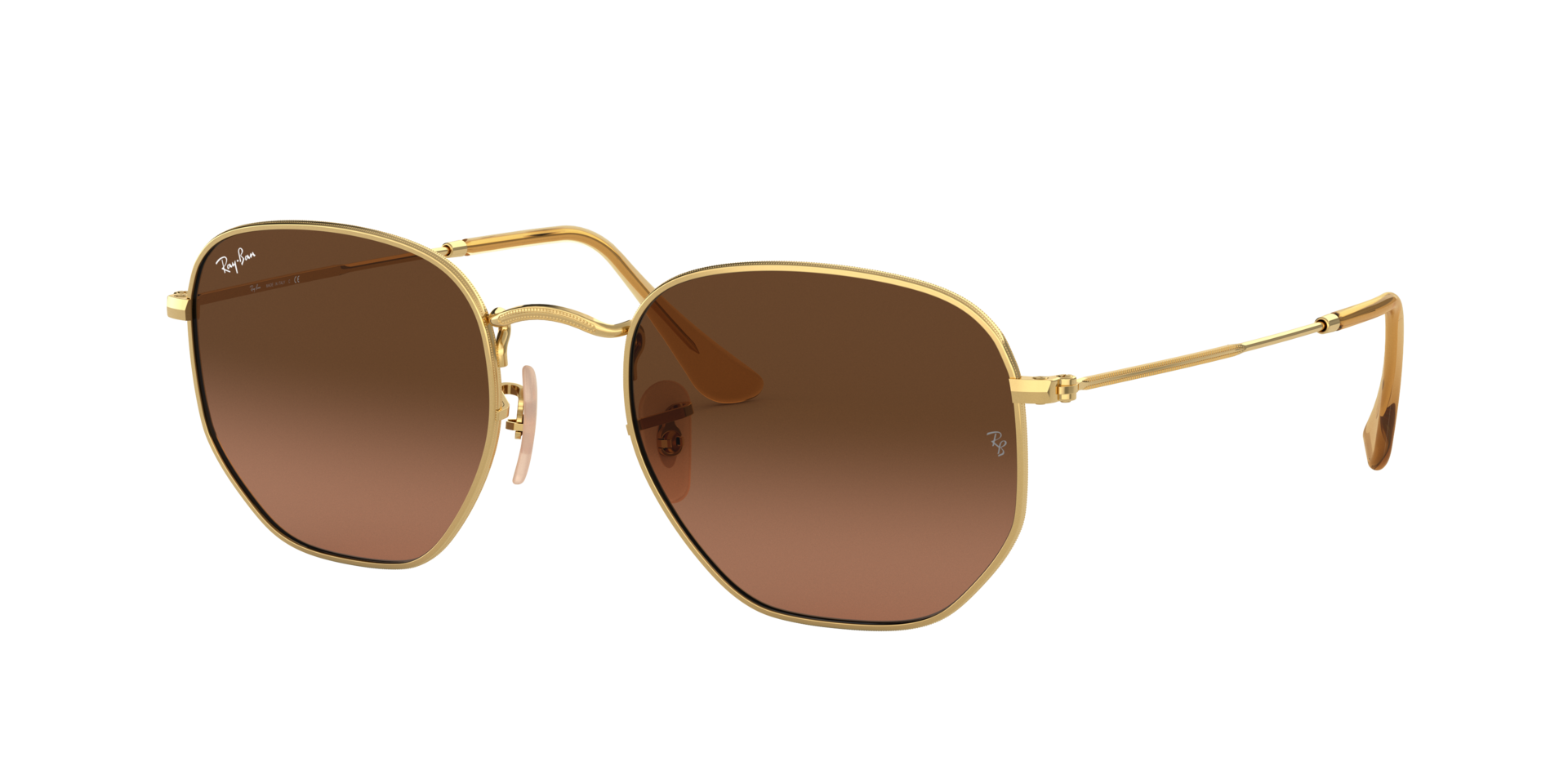 Ray-Ban Brown Gradient Grey