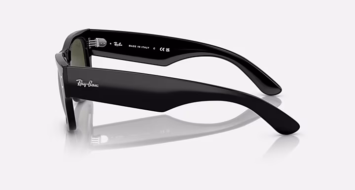 RAYBAN MEGA WAYFARER Sunglasses in Black and Green