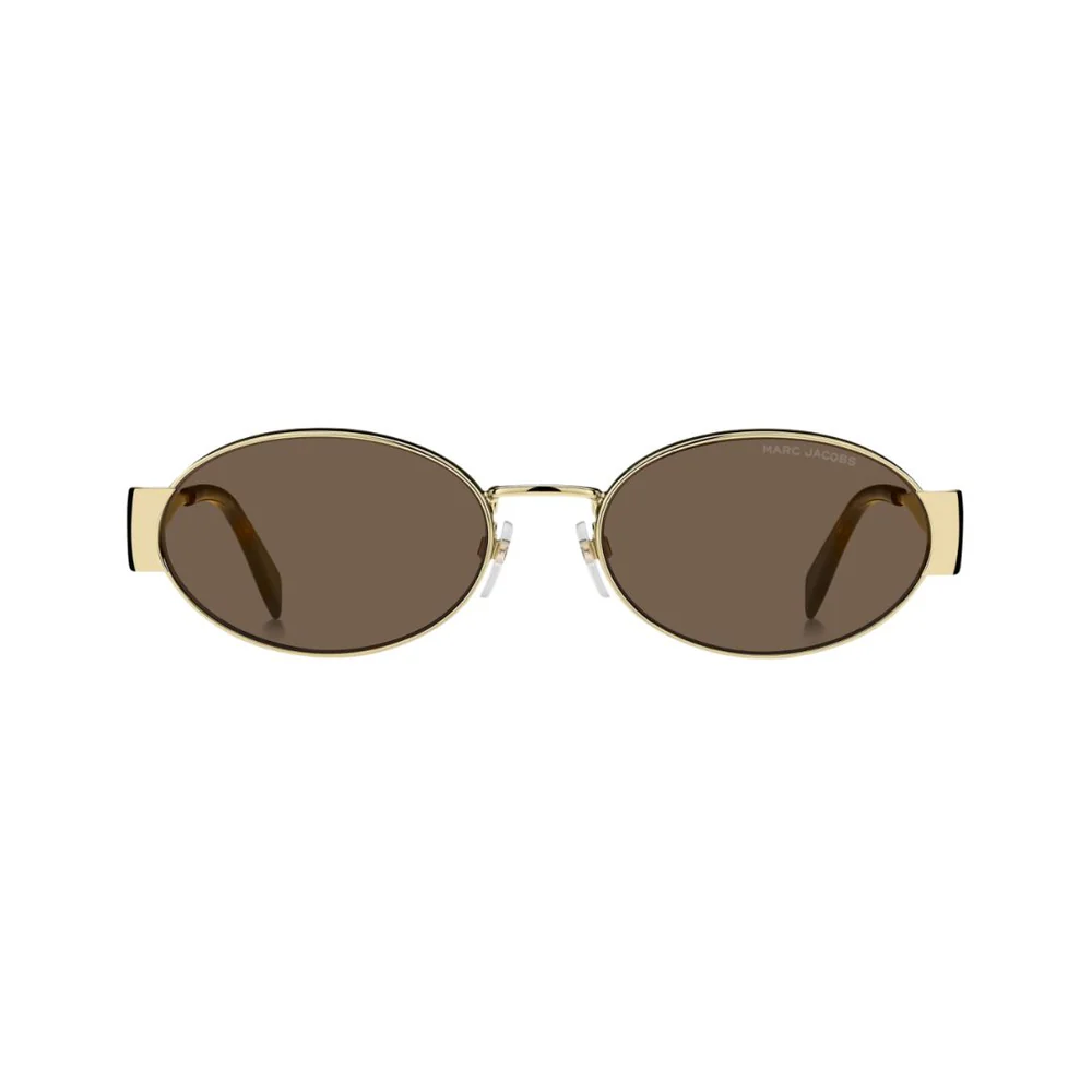 Marc Jacobs Oval Gold Sunglasses