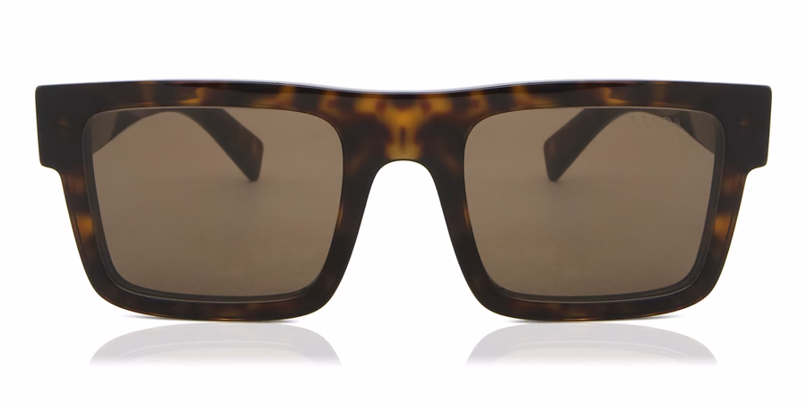Prada PR 19WS 2AU8C1 Square Tortoise Sunglasses